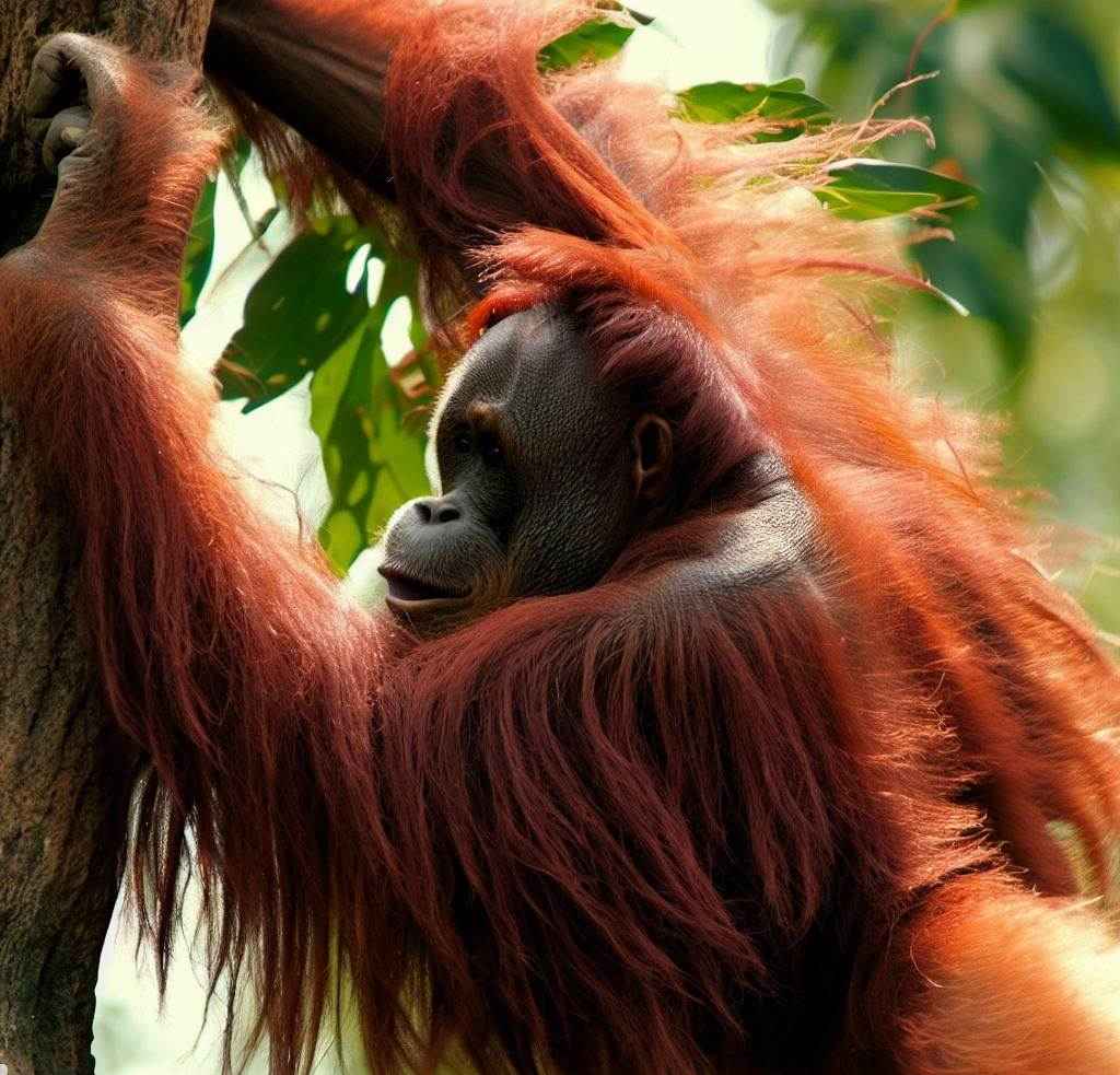Are Male Orangutans