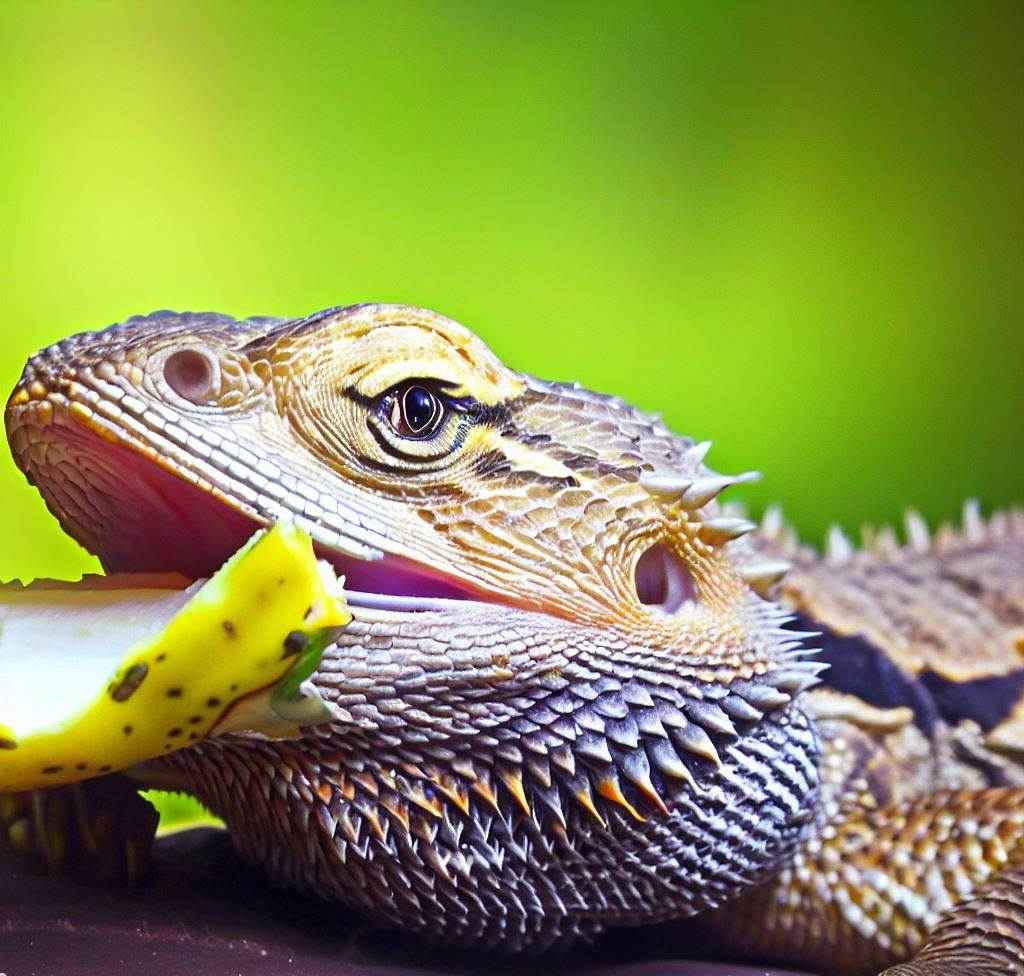 Precautions to Take When Bearded Dragons Eat Bananas