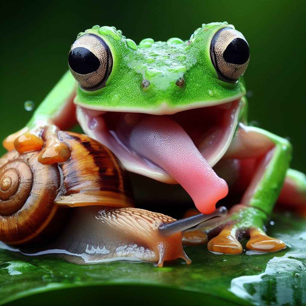 Do Frogs Eat Small Snails