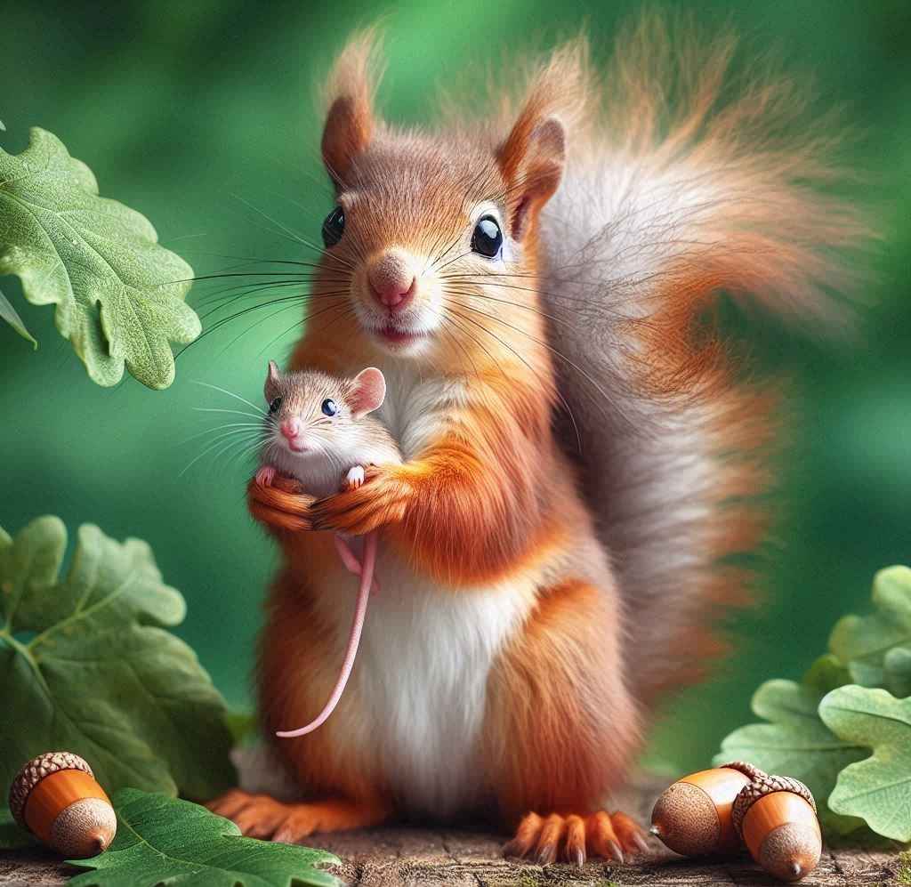 Do Squirrels Eat Mice