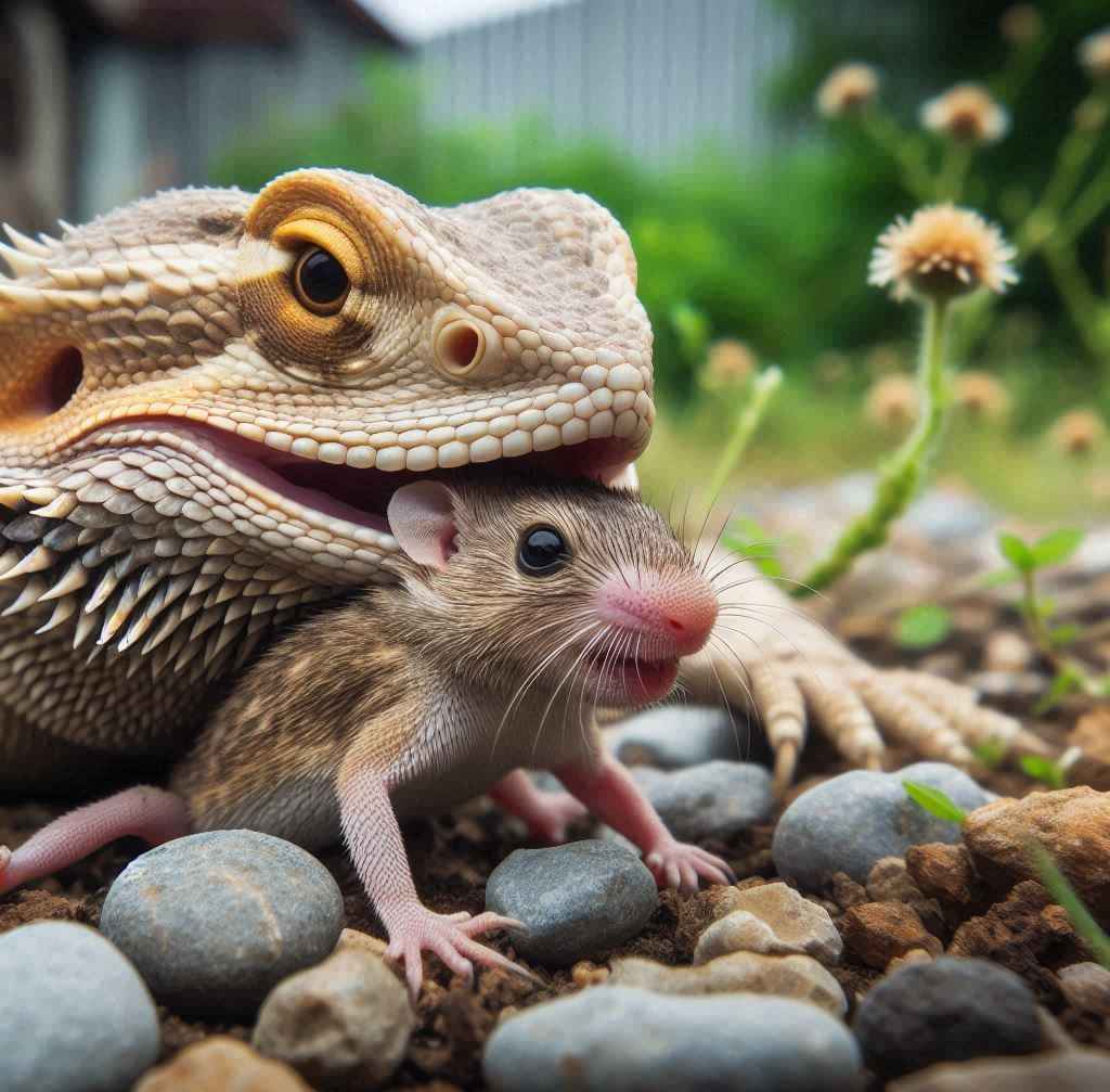 Can Bearded Dragon Eat Fuzzy Mice