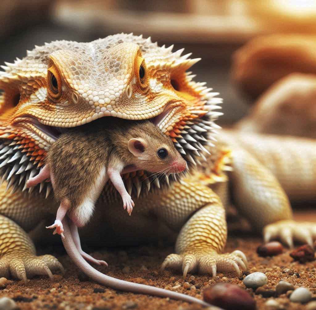 Do Bearded Dragon Eat Mice