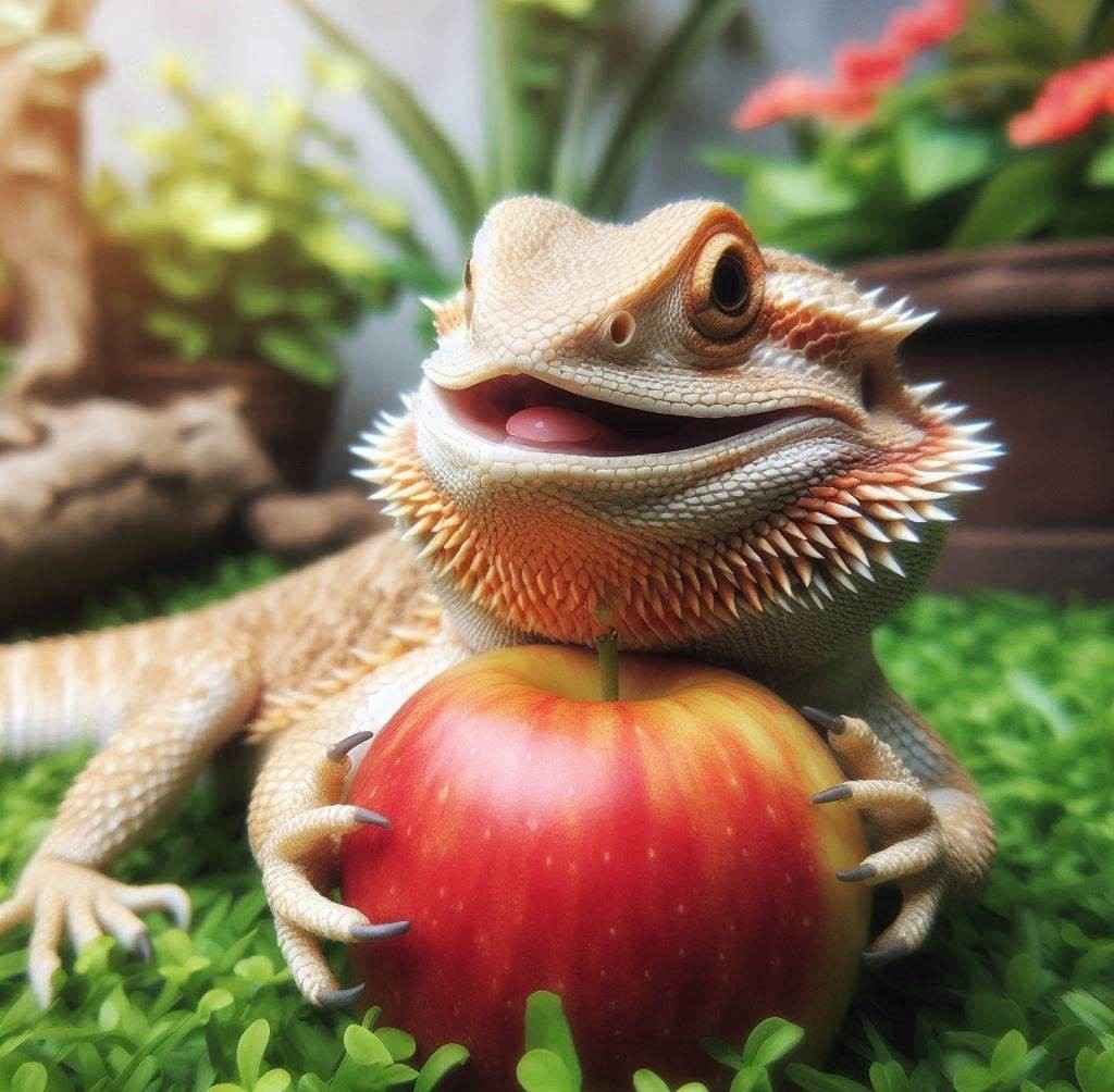 Do Bearded Dragon Eat Apples