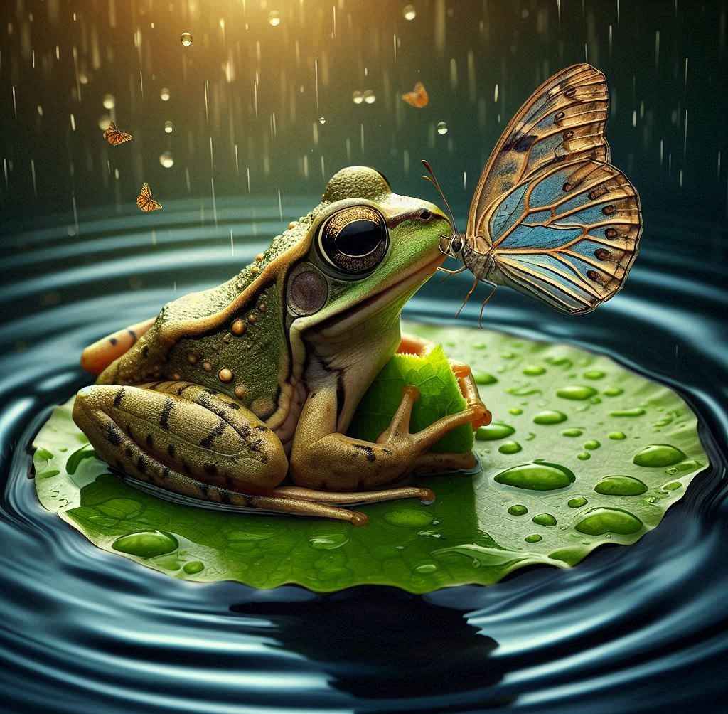 Is It Ok For Frog To Eat Butterfly