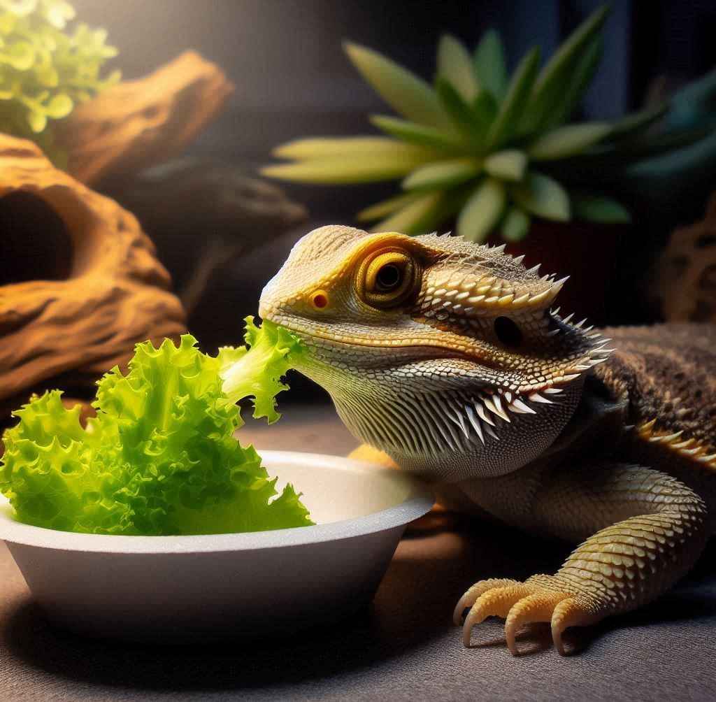 Can Bearded Dragon Eat Iceberg Lettuce