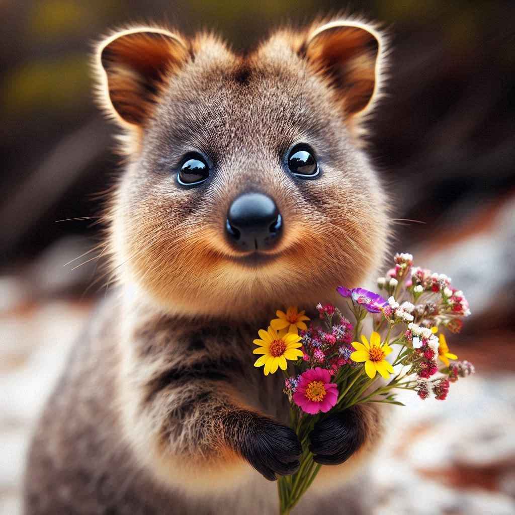 Quokka Smiling