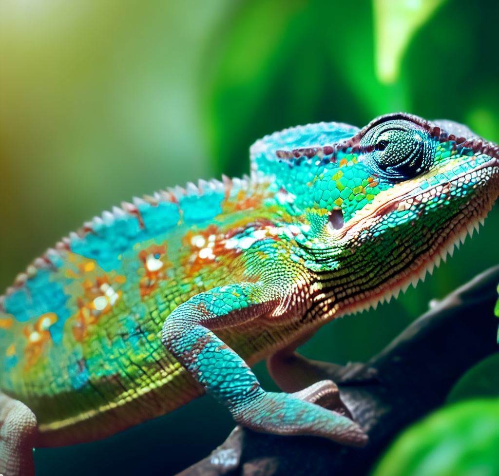 Can lizards change color