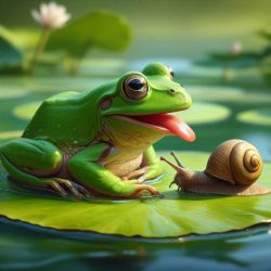 Do Frogs Eat Snails