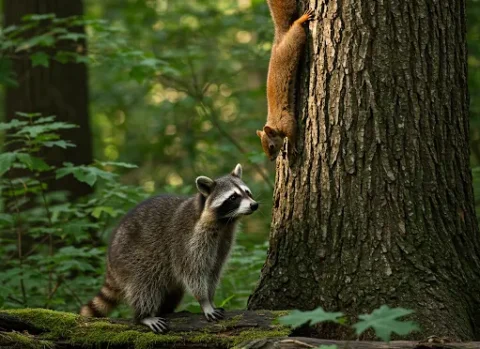 do-raccoon-eat-squirrel