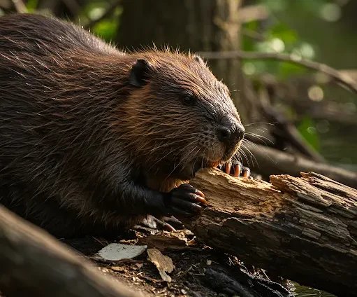 do-beavers-eat-wood