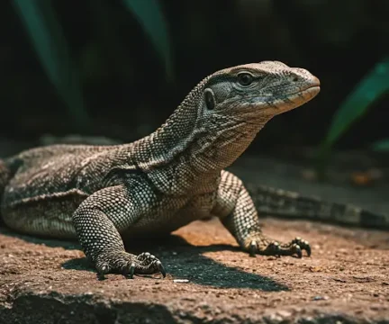 what-is-earless-monitor-lizard