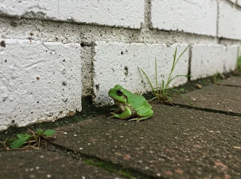 can-frogs-climb-walls