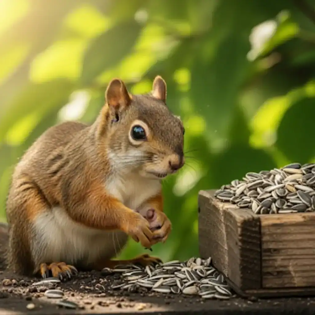 Do Squirrels Eat Sunflower Seeds Do Squirrels Eat Sunflower Seeds