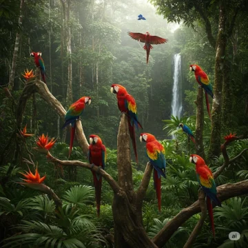 Do Parrots Live In The Rainforest