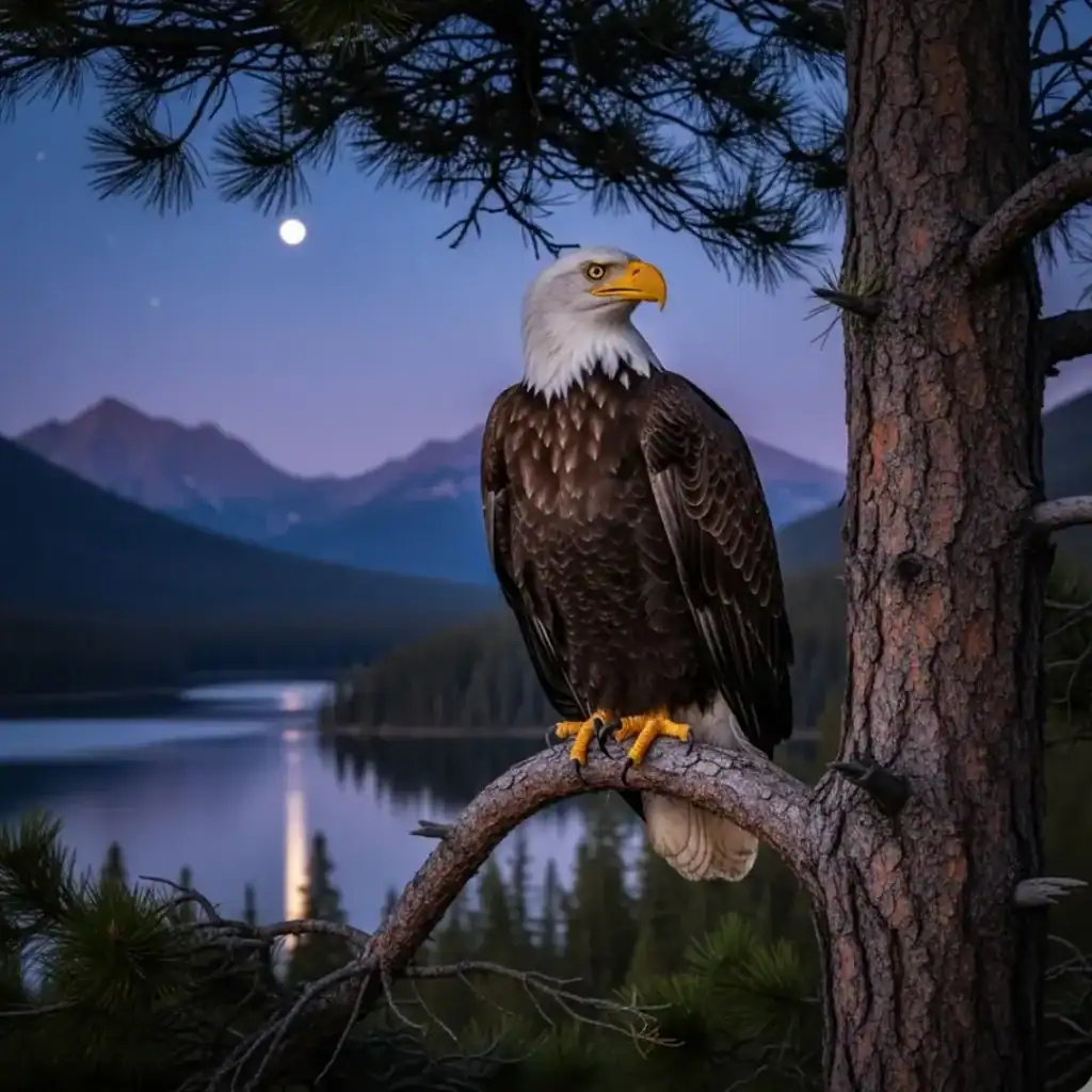 Can Eagles See In The Dark