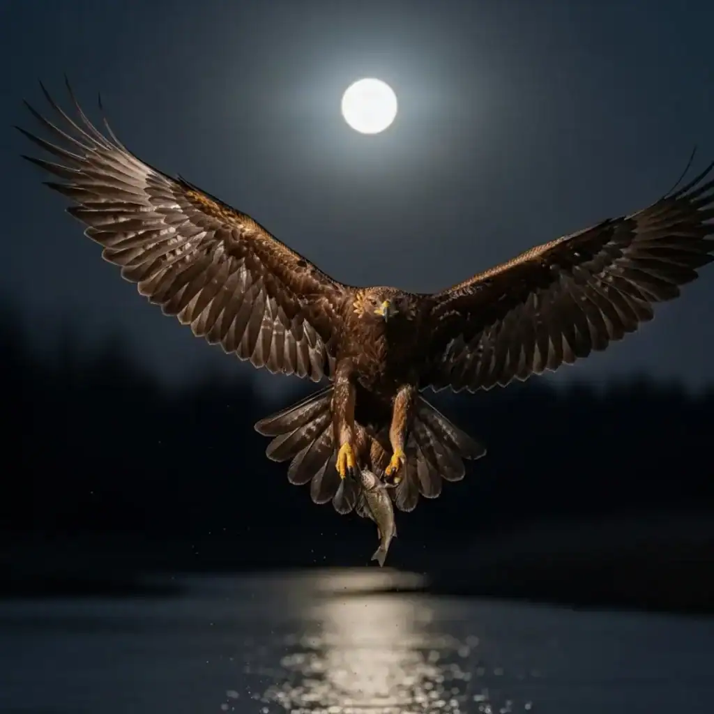 Can Eagles See In The Dark