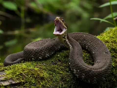 Cottonmouth Snake Bite